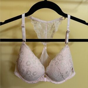 Victoria's Secret Light Pink Lace Bra